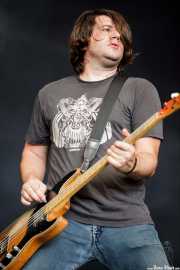 Matt Reber, bajista de New Bomb Turks (Azkena Rock Festival, Vitoria-Gasteiz, 2011)