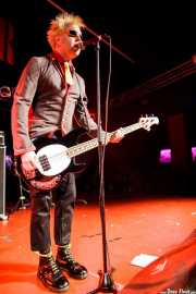 Tom "Tommy Goober" Blyth, bajista de The Toy Dolls, Barakaldo. 2012
