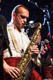 "Big" Dani Pérez, saxofonista de The Big Jamboree, Jimmy Jazz Gasteiz. 2012