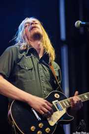 Joakim Nilsson, guitarrista y cantante de Graveyard (14/06/2012)