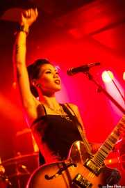Kenda "Twisted" Legaspi, cantante y guitarrista de The Creepshow (Magnet Club, Berlin, 2012)