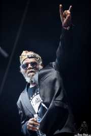 Robert “Pnut” Johnson, cantante de George Clinton's Parliament Funkadelic, Stade Aguiléra. 2013