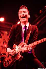Takashi Manabe "Mr. Pan", cantante y guitarrista de The Neatbeats (Funtastic Dracula Carnival, Benidorm)