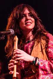 Sara Iñiguez, cantante y flautista de The Magic Teapot, Bilbao. 2014