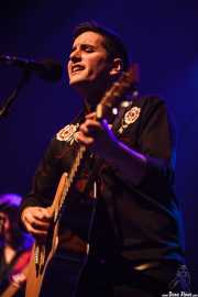 Jon Basaguren, cantante y guitarrista de Izaki Gardenak, Bilbao. 2014