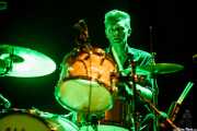 Ian White, baterista de Gallon Drunk, Intxaurrondo K.E., 2014
