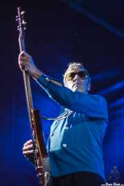 Patrick O'Connor "Buzz Hagstrom", bajista de The Woggles (Andoaingo Rock Jaialdia, Andoain, 2014)