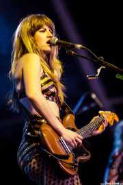 Lindsey Troy, cantante y guitarrista de Deap Vally, Azkena Rock Festival, 2014