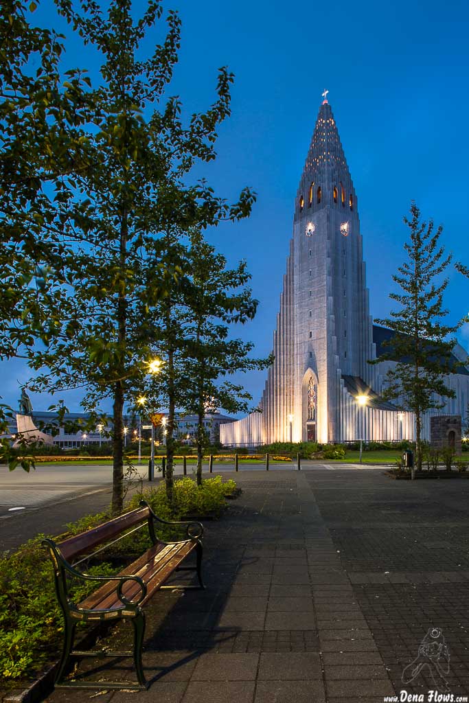 Hallgrimskirche (Guðjón Samúelsson, 1986), Reikiavik, Islandia, 2014