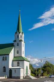 Iglesia Fríkirkjan í Reykjavík (Rögnvaldur Ólafsson, 1903), Reikiavik, Islandia, 2014