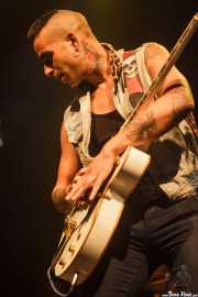 Julen Armas, cantante y guitarrista de The Weapons (23/08/2014)