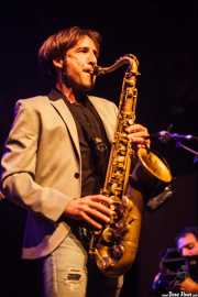 Joe González, saxofonista de Doctor Deseo (06/09/2014)