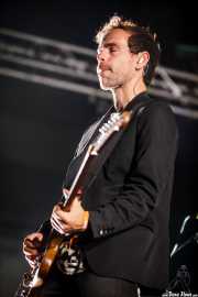 Bryce Dessner, guitarrista de The National, Bilbao Exhibition Centre (BEC). 2014