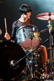 Daniela Kennedy, baterista de Jack Riviera & The R&B Sect, Purple Weekend Festival. 2014