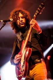 Mikel de Quintana, guitarrista de The Dealers, Santana 27. 2014
