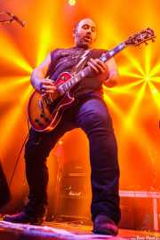 Asier "Indomable", guitarrista de Porco Bravo, Santana 27, Bilbao. 2015