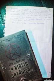Biblia satánica y discurso de Jesucrista, La Ribera, Bilbao. 2015