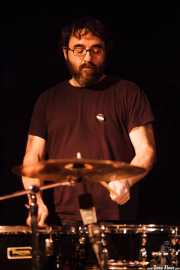 Mr. Smoky, baterista de Villapellejos, Sala Cúpula (Teatro Campos Elíseos), Bilbao. 2015