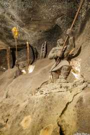 Estátuas de sal en las minas de sal (Wieliczka, Polonia) (27/04/2015)