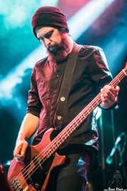 Neil Keener, bajista de Wovenhand, Azkena Rock Festival, Vitoria-Gasteiz. 2015
