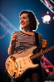Cristina Llanos, cantante y guitarrista de Dover, Bilbao BBK Live, Bilbao. 2015