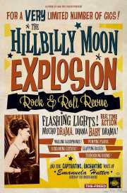 Cartel de The Hillbilly Moon Explosion, Kafe Antzokia, Bilbao.