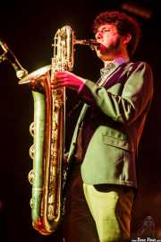 Daniel Niño, saxofonista de The Limboos (Santana 27, Bilbao, 2015)