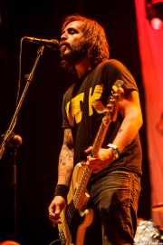 Alejandro Tannen, bajista de Marky Ramone's Blitzkrieg (Azkena Rock Festival, Vitoria-Gasteiz, 2016)