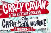 Entrada de Crazy Cavan & The Rhythm Rockers (Diseño: Ramoneart) (Kafe Antzokia, Bilbao, )