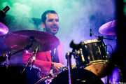 Luis de Diego, baterista de Wyoming y los Insolventes (Azkena Rock Festival, Vitoria-Gasteiz, 2017)