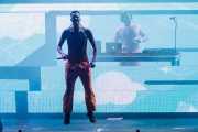 Watkin Tudor Jones "Ninja" -voz- y God -DJ- de Die Antwoord