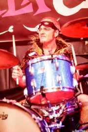 Eugeni Camacho, baterista de The Neanderthals (Funtastic Dracula Carnival, Benidorm, 2017)