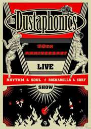Cartel de The Dustaphonics (Satélite T, Bilbao, )