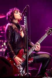 Joan Jett, cantante y guitarrista de Joan Jett & The Blackhearts (Azkena Rock Festival, Vitoria-Gasteiz, 2018)