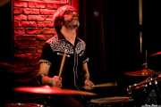 Dani "Rock'n'Ron" Oñate, baterista de The Daltonics (Crazy Horse, Bilbao, 2021)