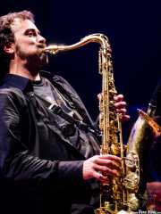 Mihail Goldfingers, saxofonista y flautista de The Cherry Boppers (Bilborock, Bilbao, 2007)