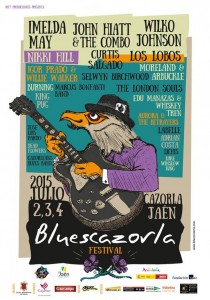 Cartel del festival BluesCazorla 2015